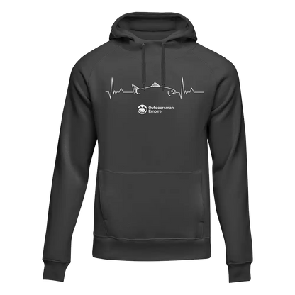 Fishing Cardiogram Unisex Hoodie